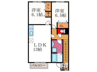 グリーンコート洛北の物件間取画像